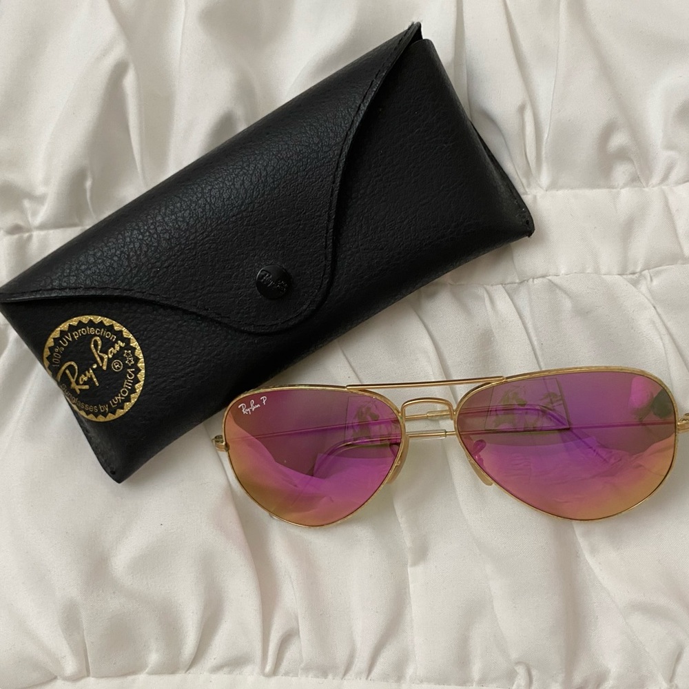 Ray Ban Aviator Flash Lenses
